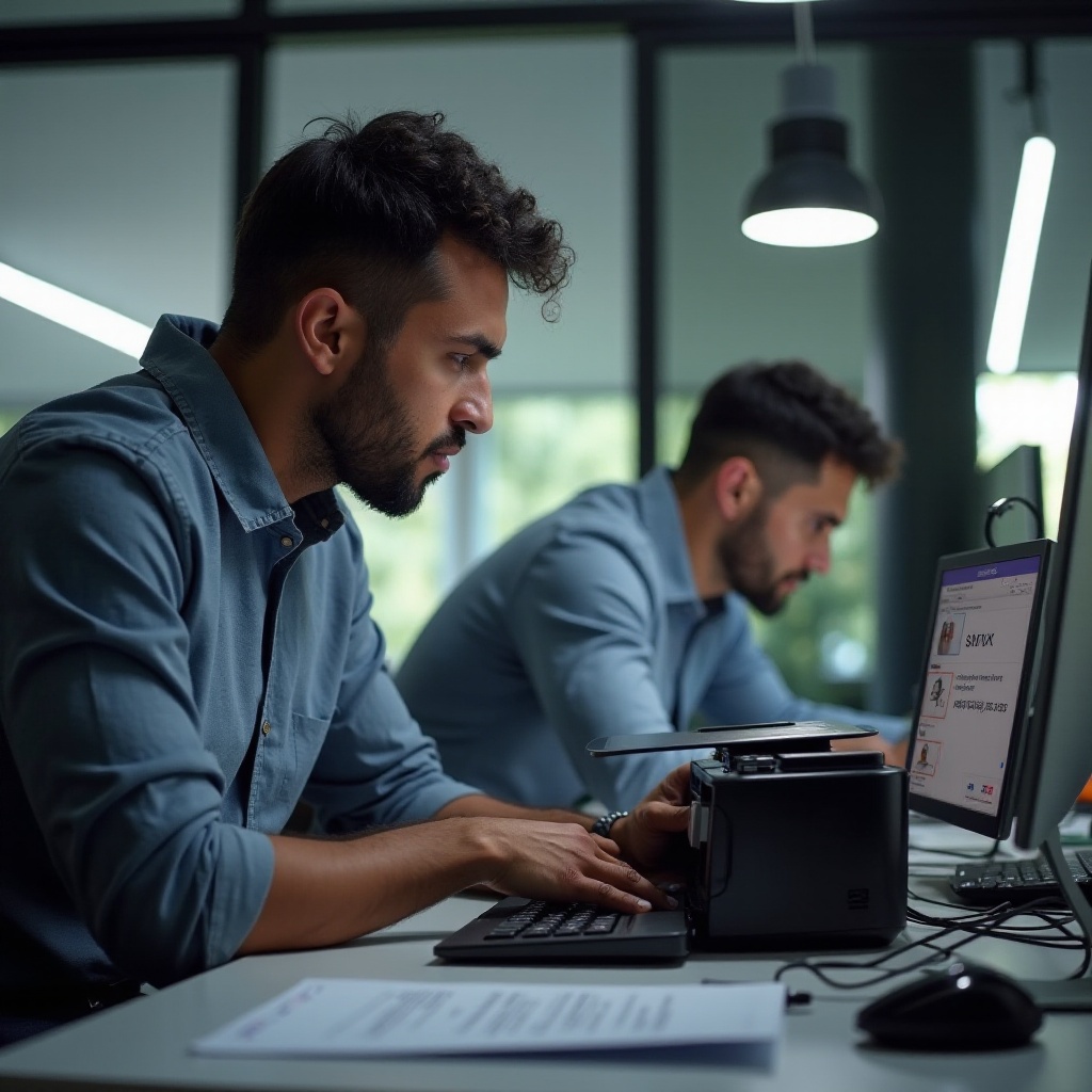 การแก้ไขปัญหาเครื่องพิมพ์ HP Envy