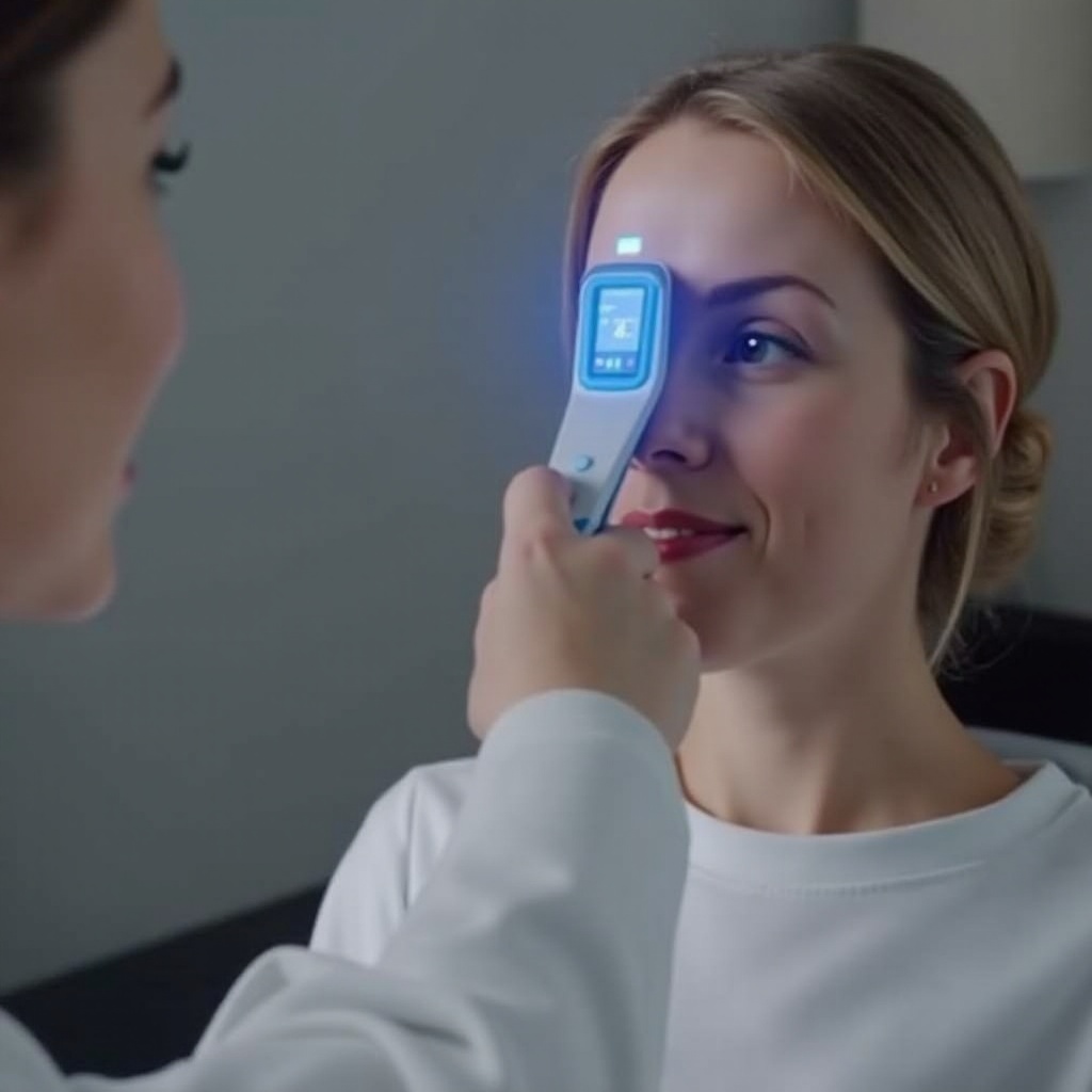 วิธีใช้ smartglow exergen temporal scanner