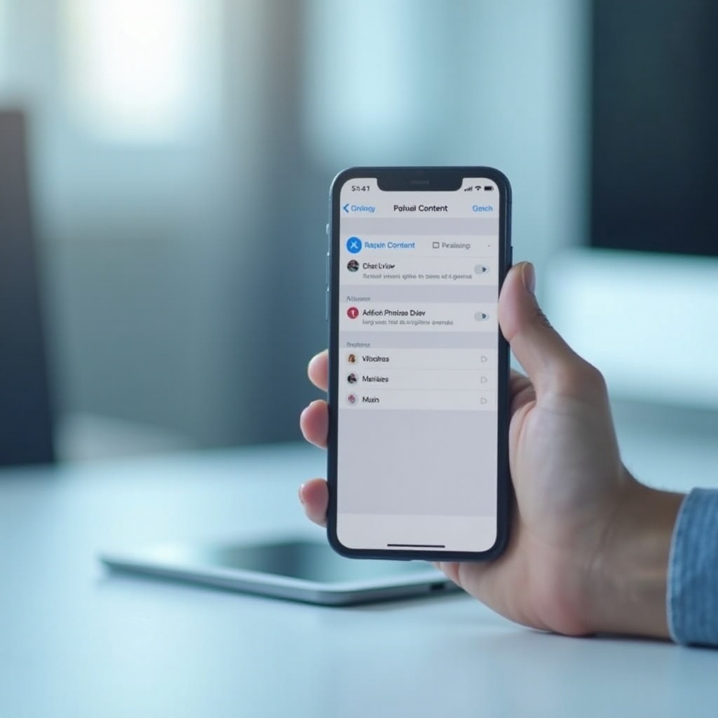 iPhoneのTelegramでセンシティブなコンテンツを有効にする方法