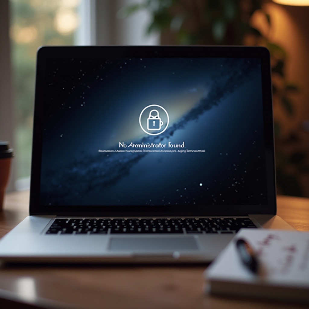 MacBook Proに管理者が見つかりませんでした