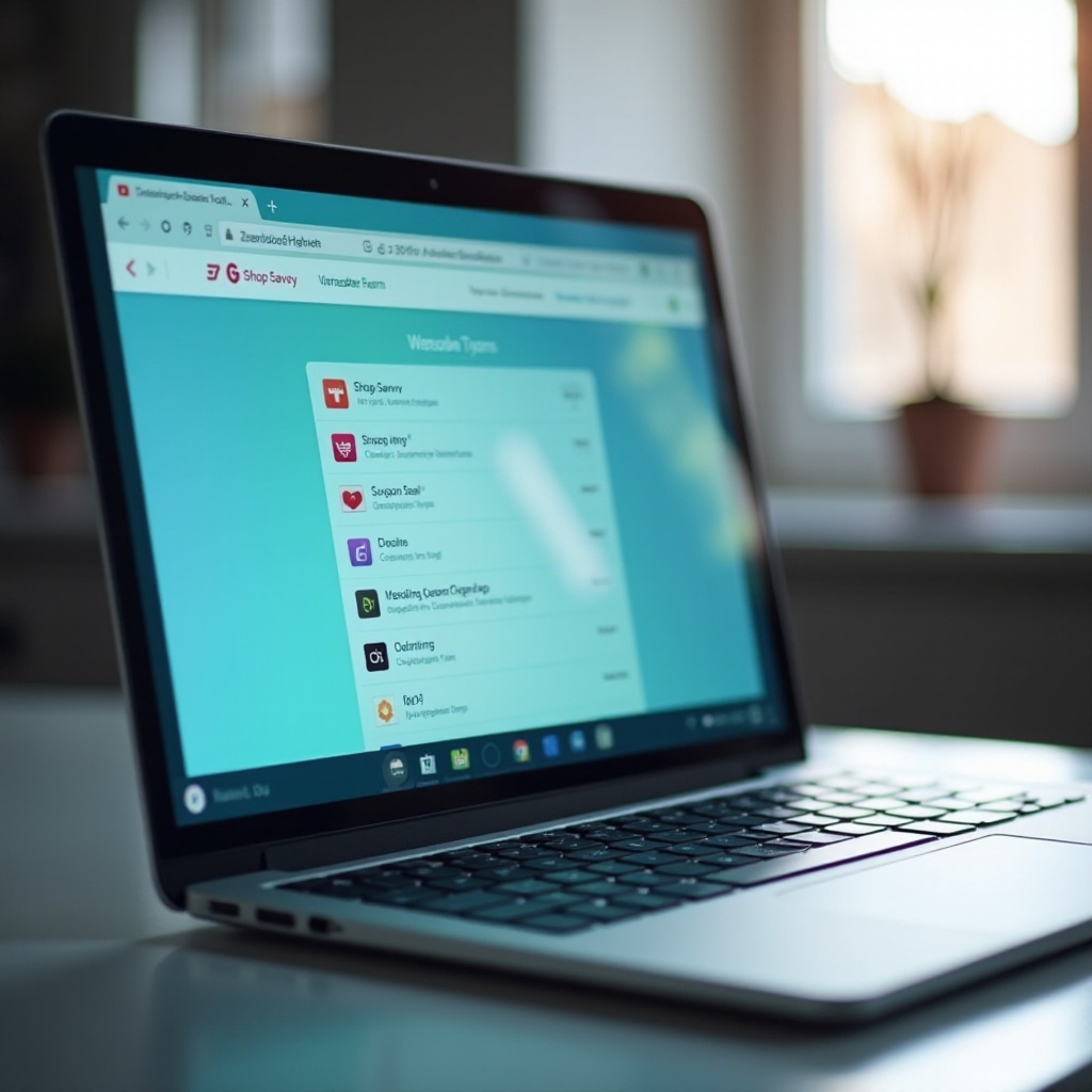 ทำไม Shop Savvy ถึงทำงานบน Chromebook ของฉัน