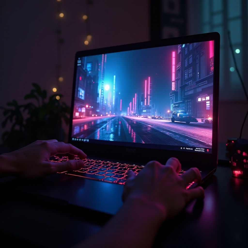 วิธีสตรีม Cyberpunk77 จากแล็ปท็อป