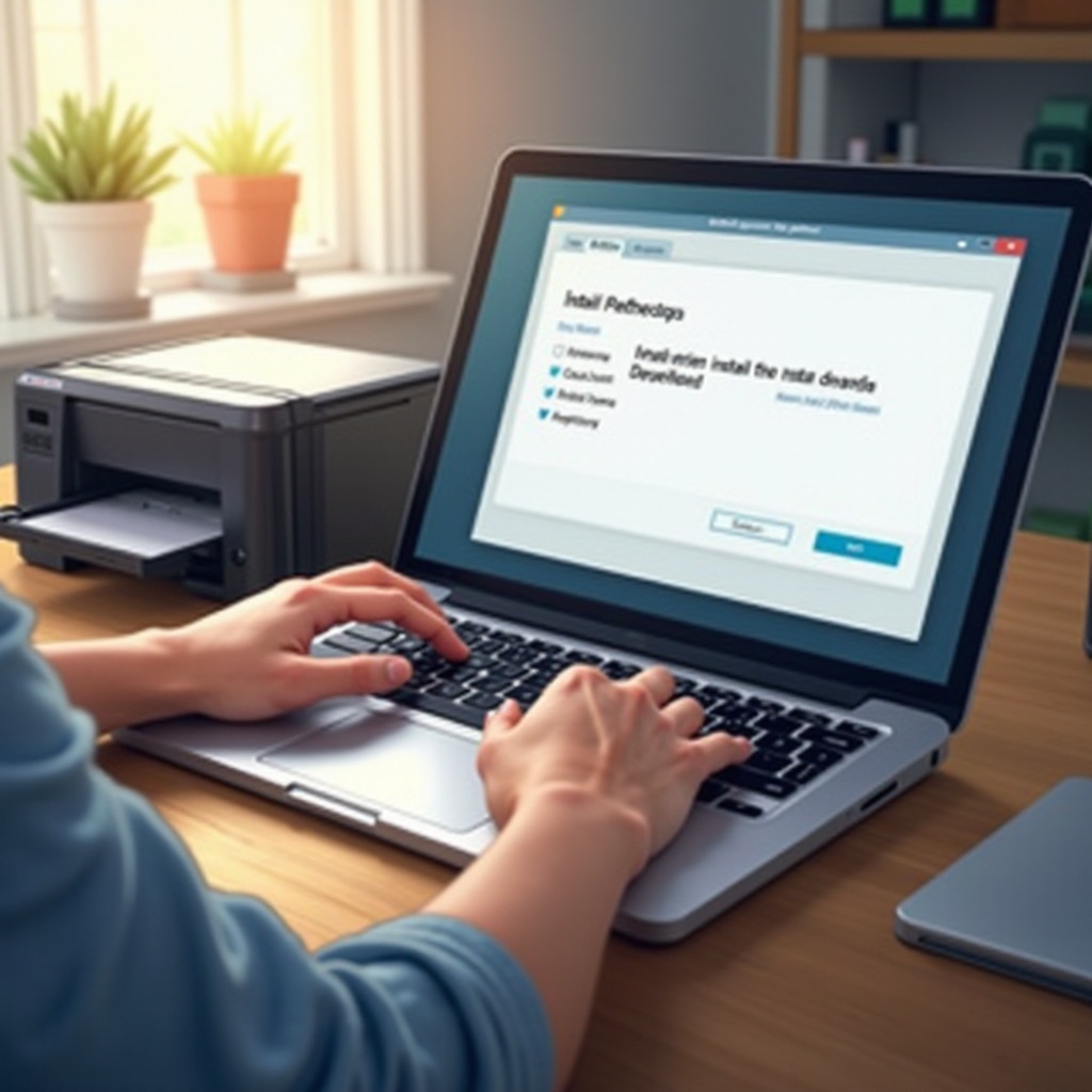 bagaimana cara mencetak dari laptop ke printer