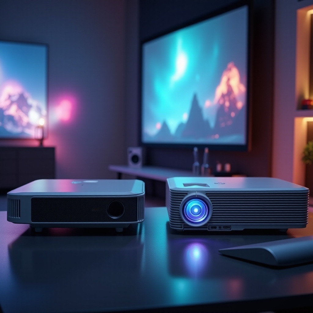 โปรเจคเตอร์เลเซอร์ vs โปรเจคเตอร์หลอดไฟ