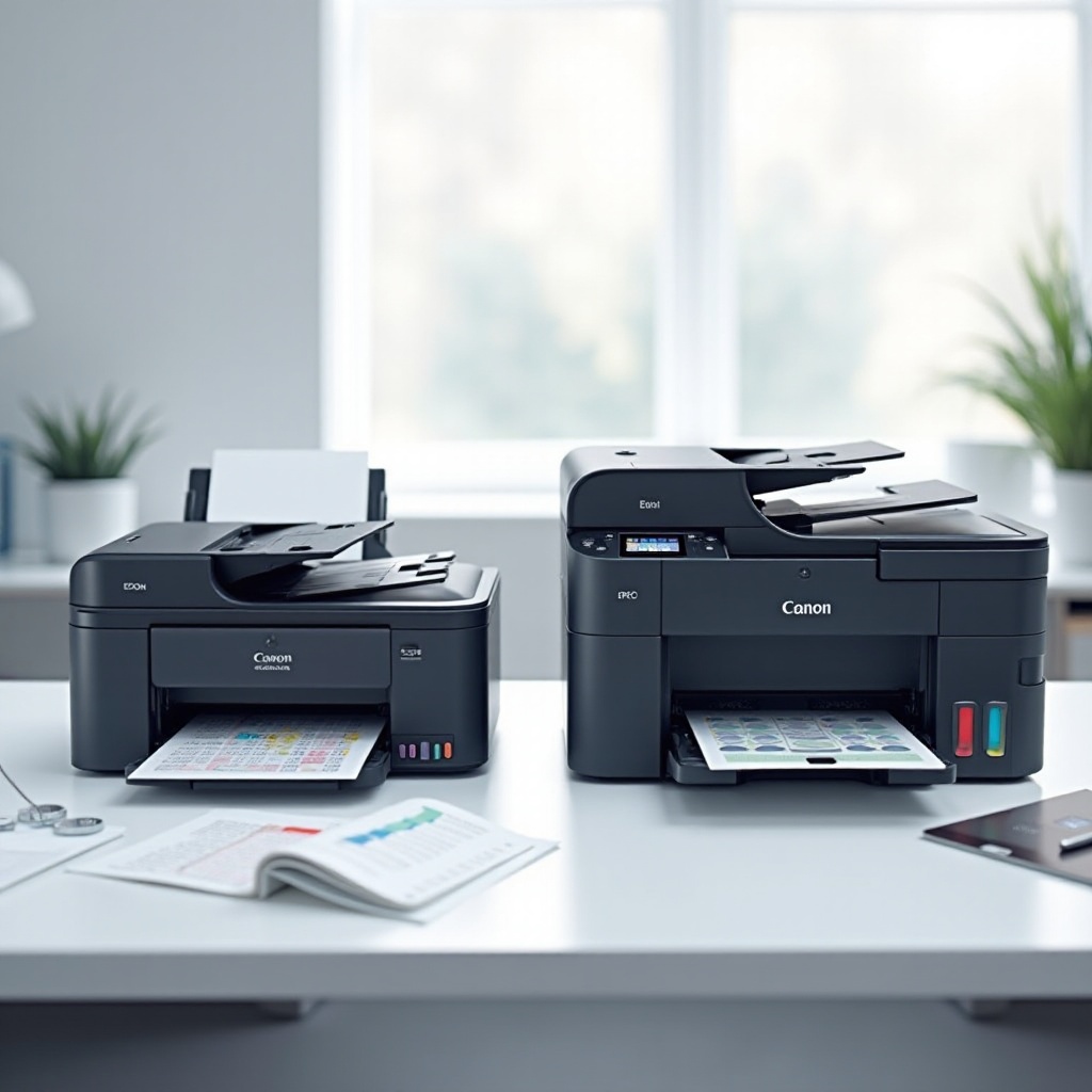 canon vs epson printer tangki tinta