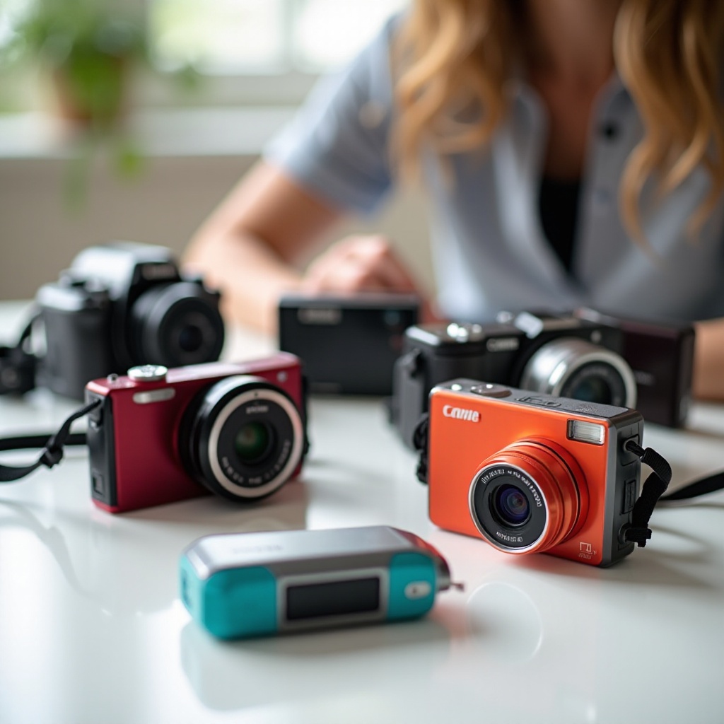 madaling gamitin na kamera